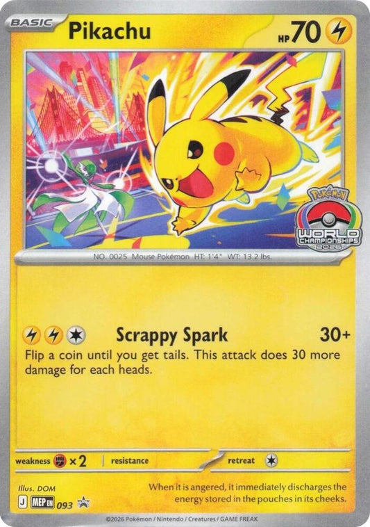 Pikachu - 093 [ME: Mega Evolution Promo] 093