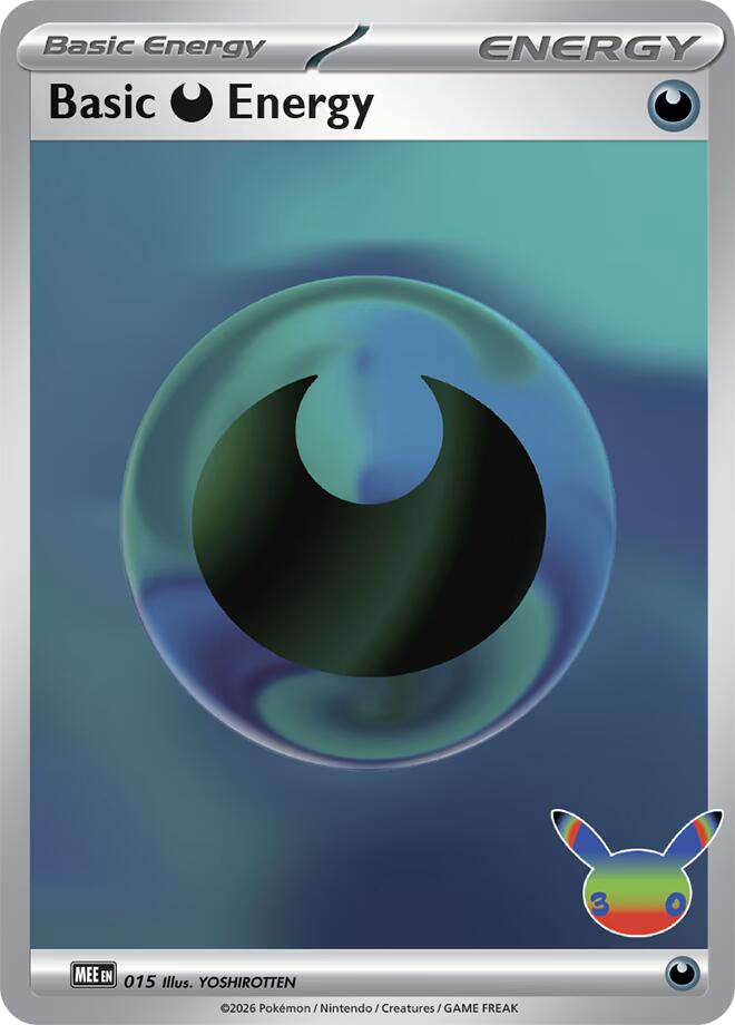 Basic Darkness Energy - 015 (30th Celebration) [MEE: Mega Evolution Energies] 015