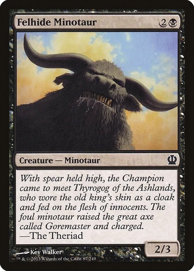 Felhide Minotaur [Theros] 87