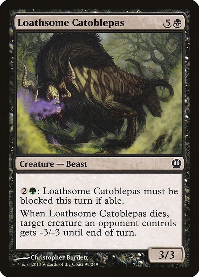Loathsome Catoblepas [Theros] 95