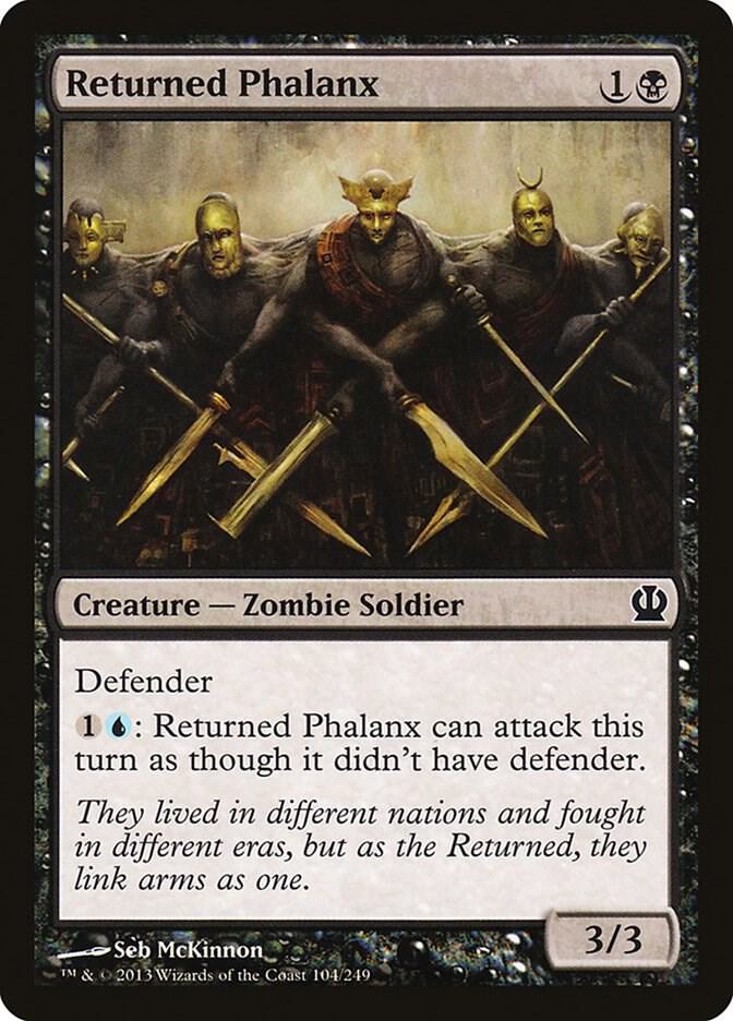 Returned Phalanx [Theros] 104