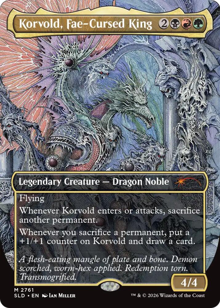 Korvold, Fae-Cursed King (2761) [Secret Lair Drop Series] 2761