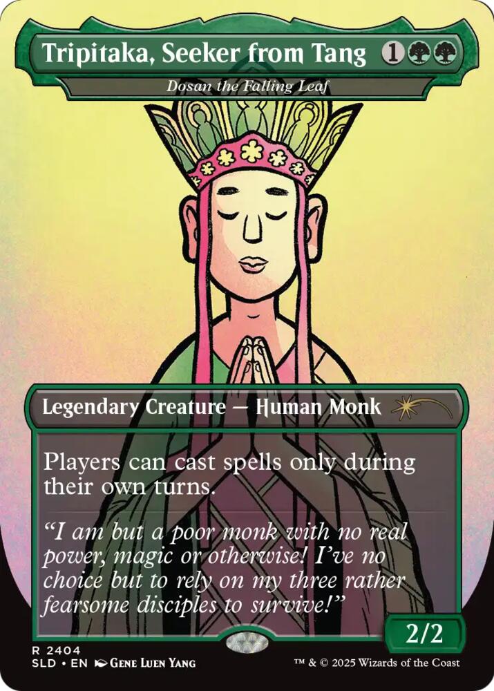 Tripitaka, Seeker from Tang - Dosan the Falling Leaf [Secret Lair Drop Series] 2404