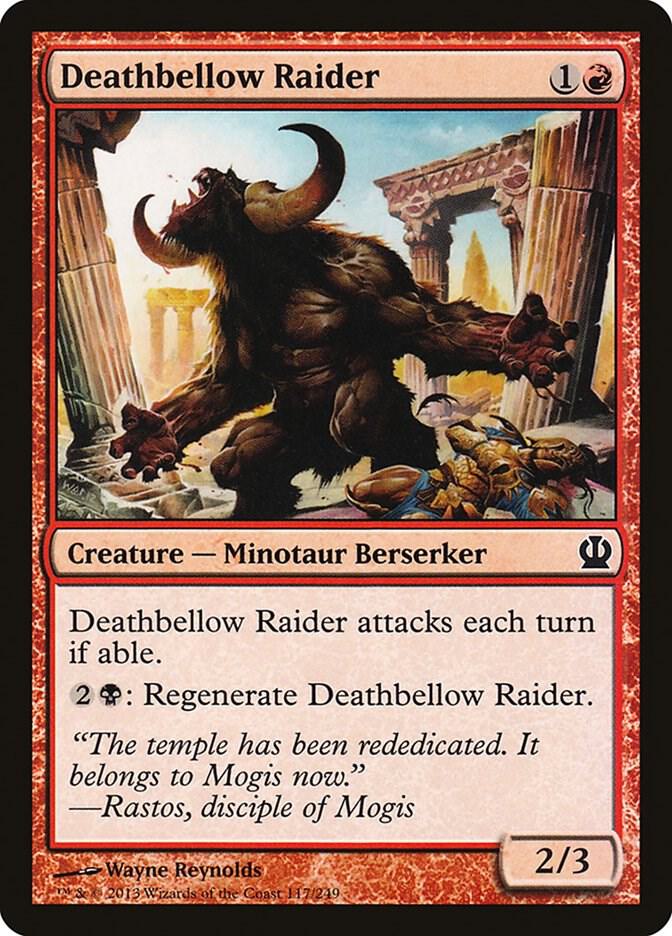Deathbellow Raider [Theros] 117