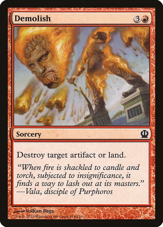 Demolish [Theros] 118