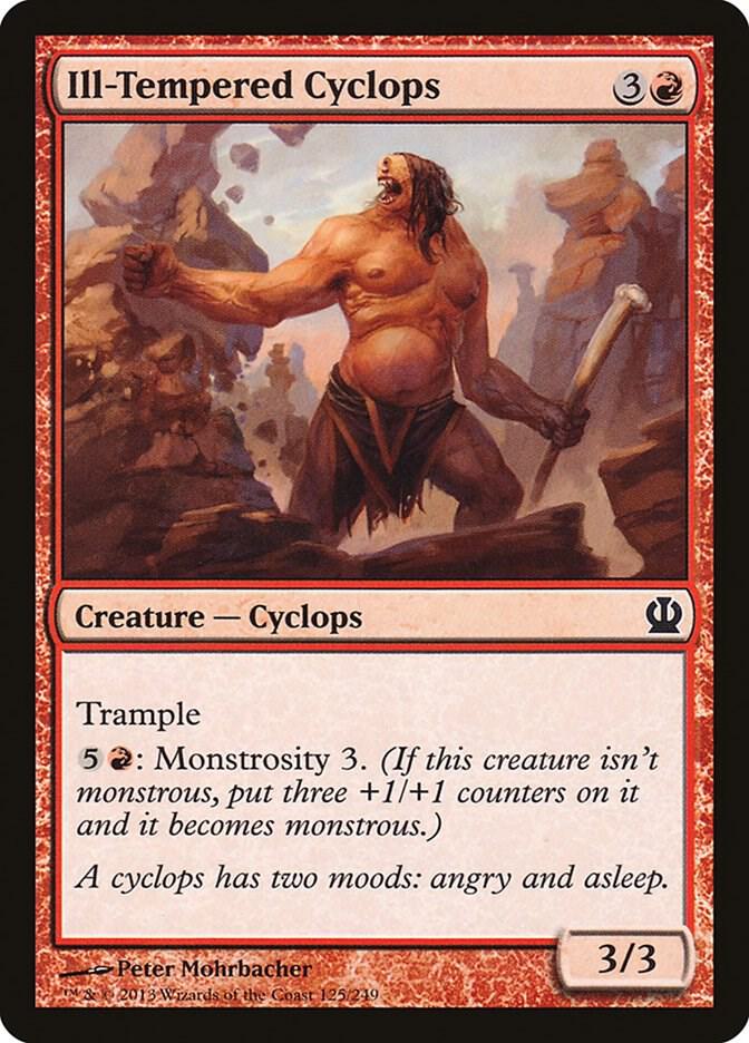 Ill-Tempered Cyclops [Theros] 125