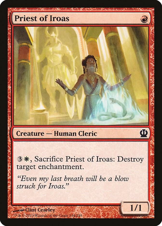 Priest of Iroas [Theros] 134
