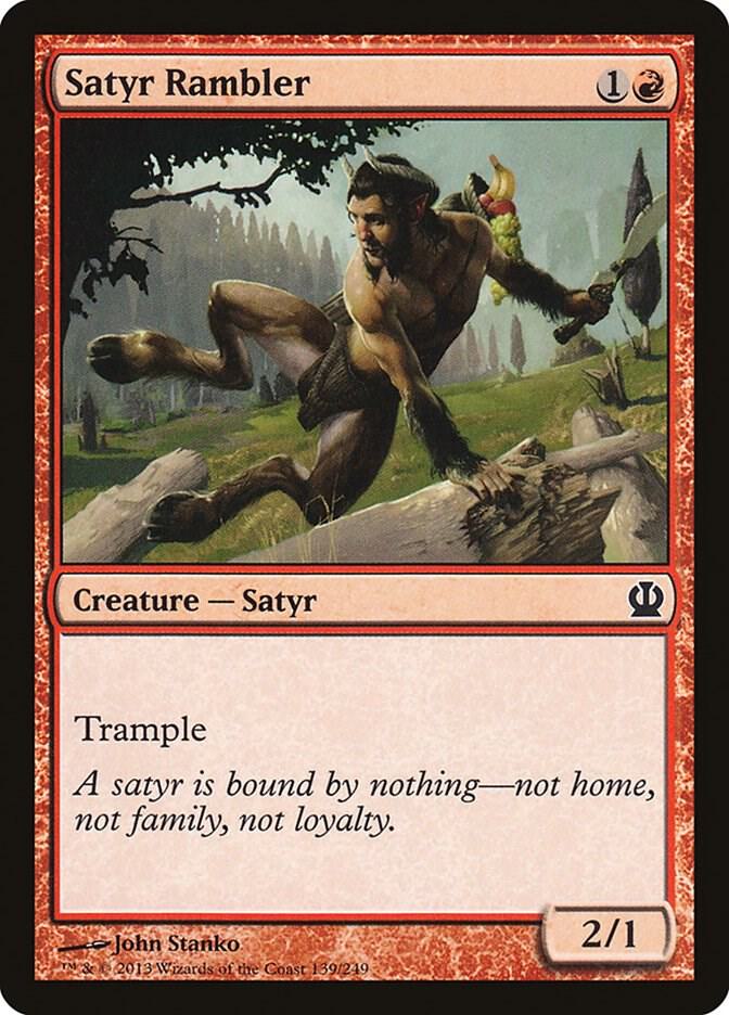 Satyr Rambler [Theros] 139