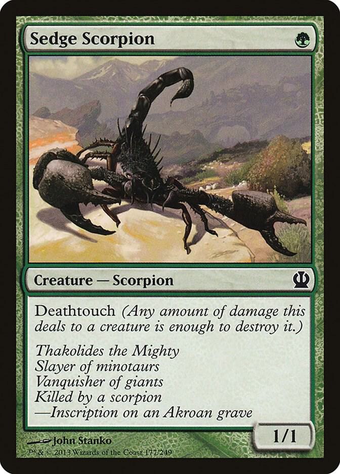Sedge Scorpion [Theros] 177