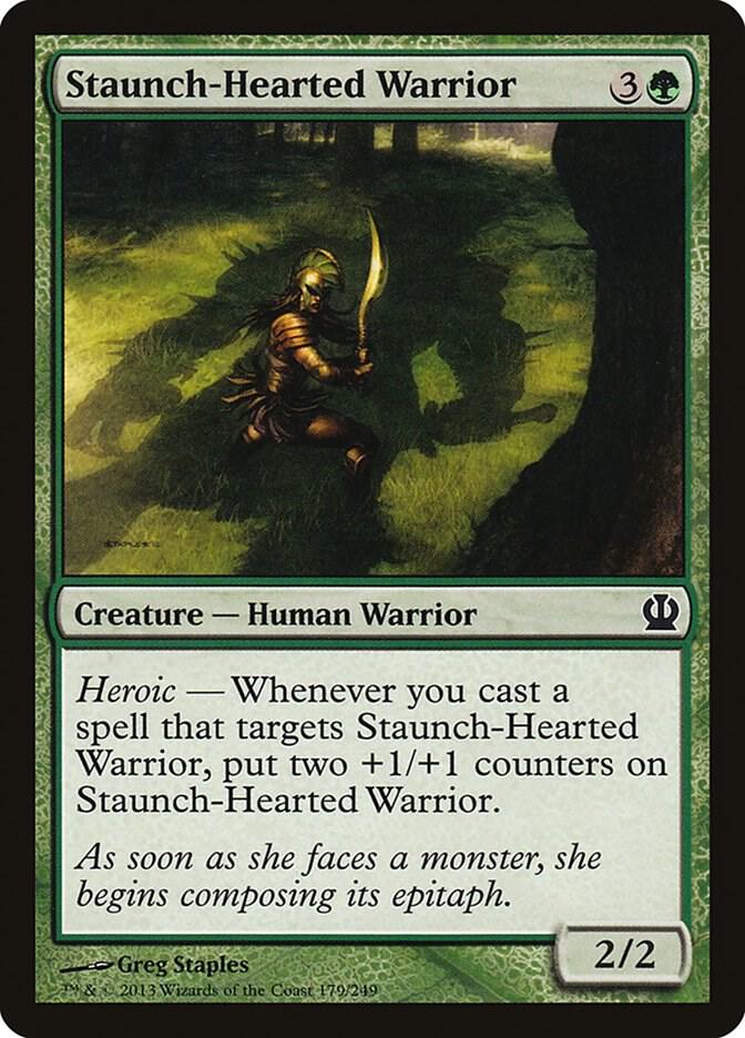 Staunch-Hearted Warrior [Theros] 179