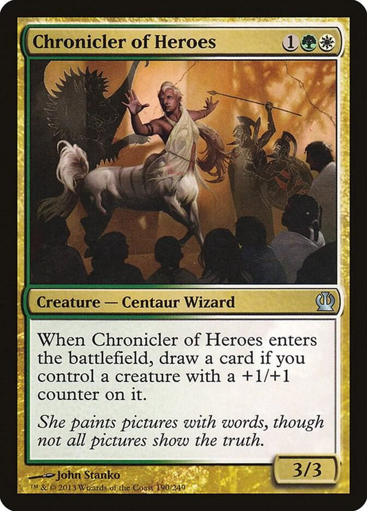 Chronicler of Heroes [Theros] 190