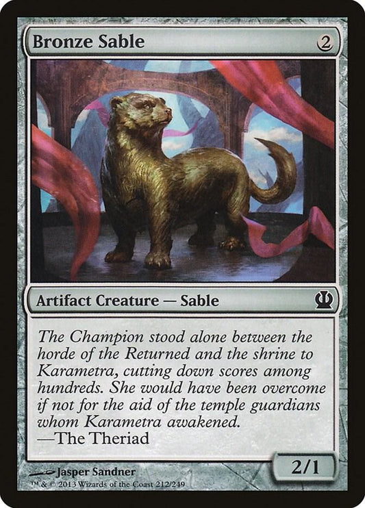 Bronze Sable [Theros] 212