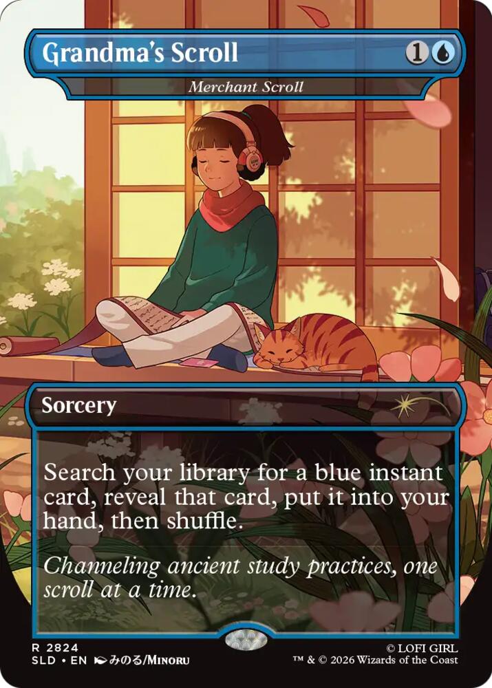 Grandma's Scroll - Merchant Scroll [Secret Lair Drop Series] 2824
