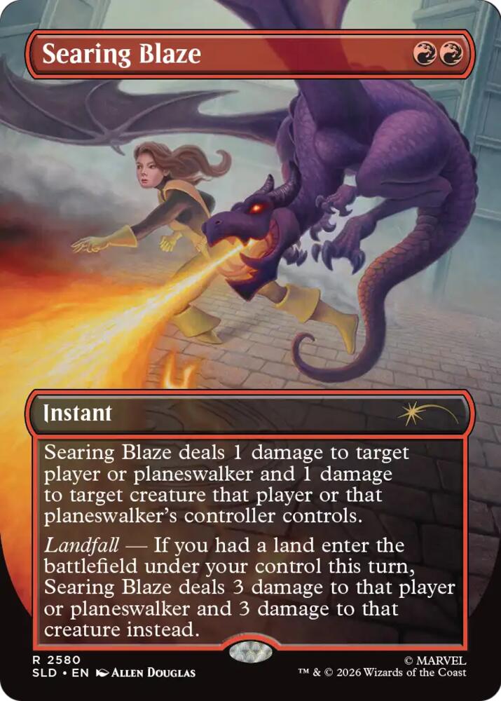 Searing Blaze [Secret Lair Drop Series] 2580