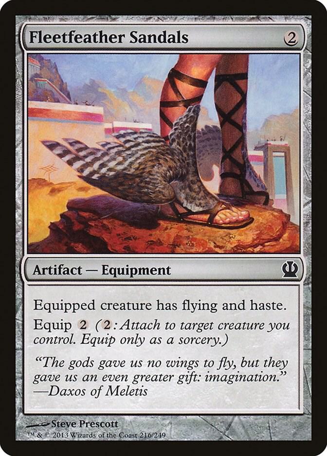 Fleetfeather Sandals [Theros] 216