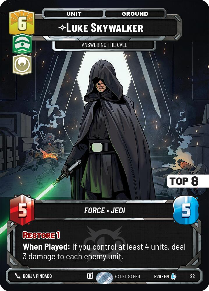 Luke Skywalker -  Answering the Call (Top 8) [Sector and Regional Promos: Season 2] 22