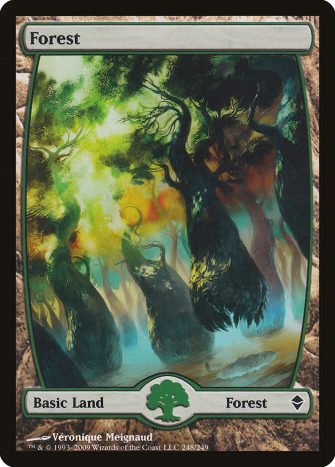 Forest (248) - Full Art [Zendikar] 248