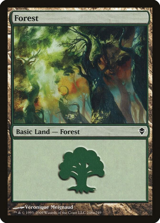 Forest (248a) [Zendikar] 248a