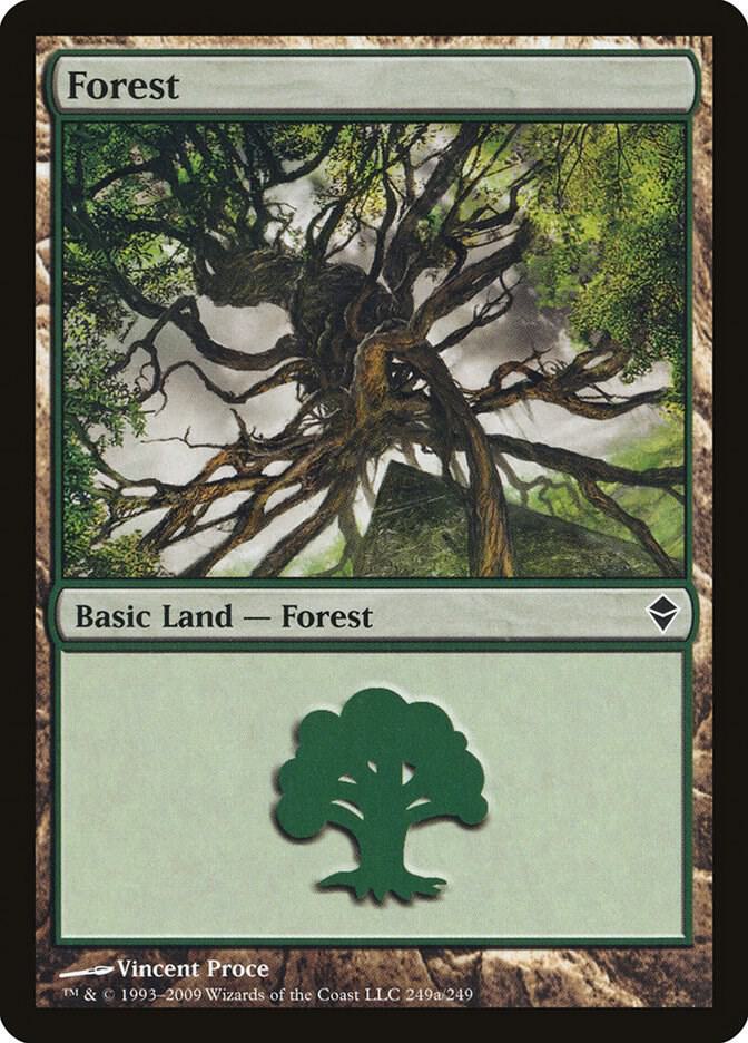 Forest (249a) [Zendikar] 249a