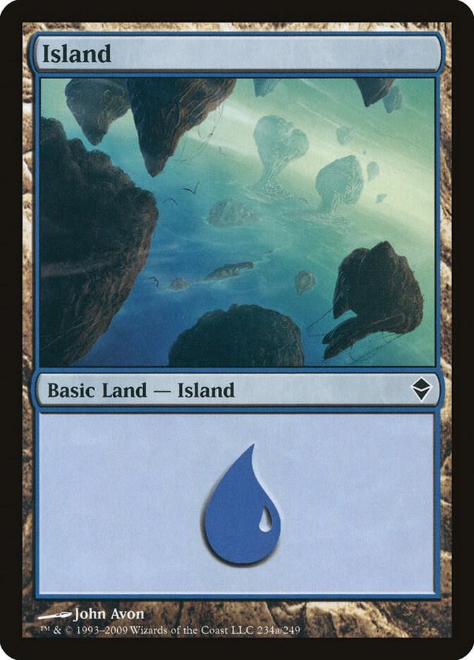 Island (234a) [Zendikar] 234a