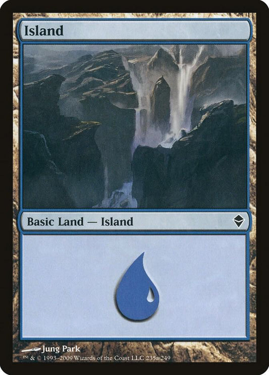 Island (235a) [Zendikar] 235a