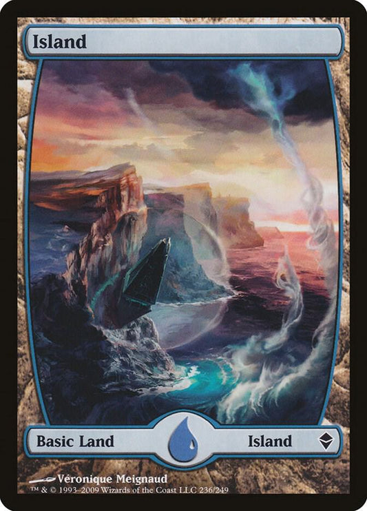 Island (236) - Full Art [Zendikar] 236