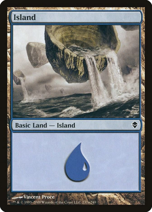 Island (237a) [Zendikar] 237a