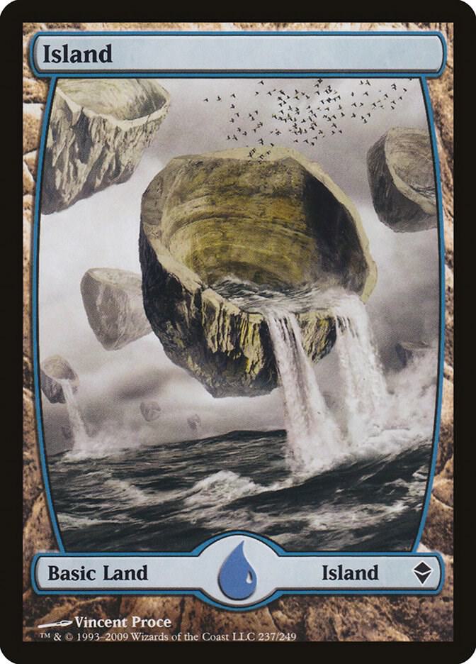 Island (237) - Full Art [Zendikar] 237