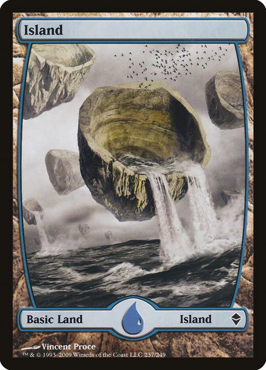 Island (237) - Full Art [Zendikar] 237