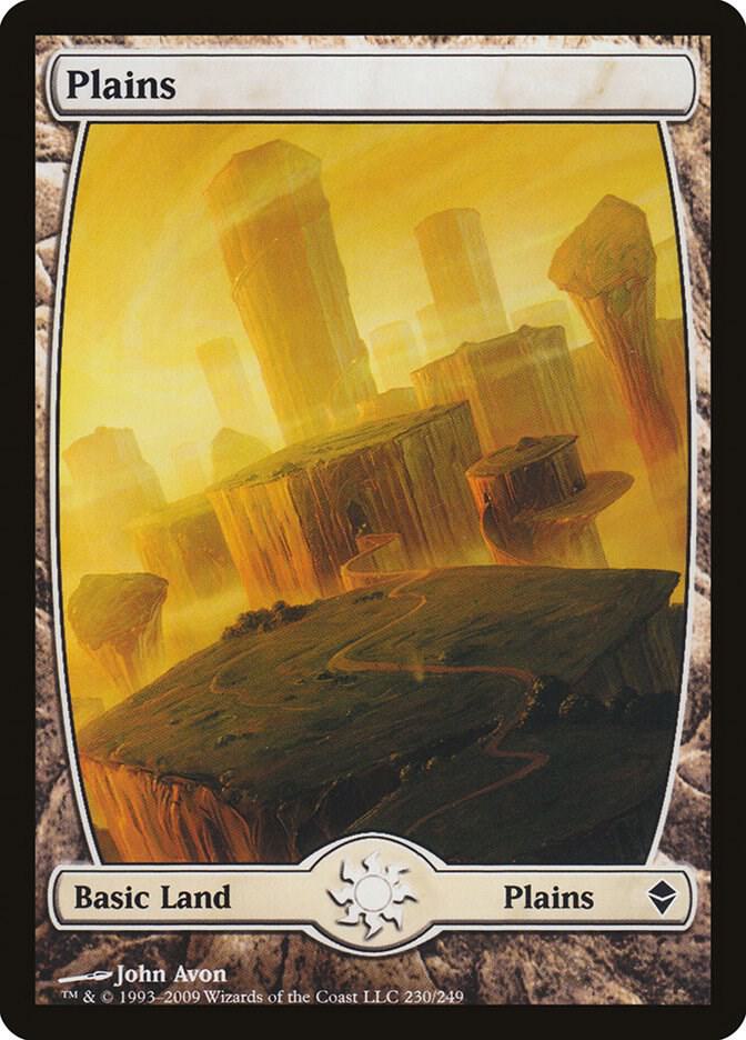 Plains (230) - Full Art [Zendikar] 230