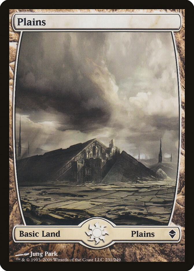 Plains (231) - Full Art [Zendikar] 231