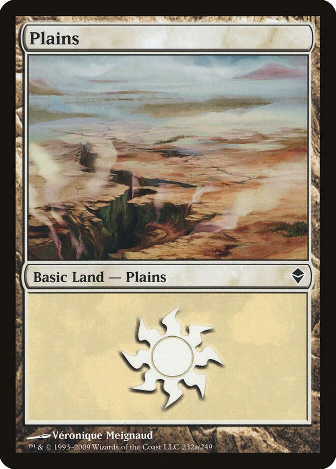 Plains (232a) [Zendikar] 232a