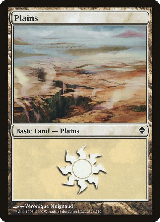 Plains (232a) [Zendikar] 232a