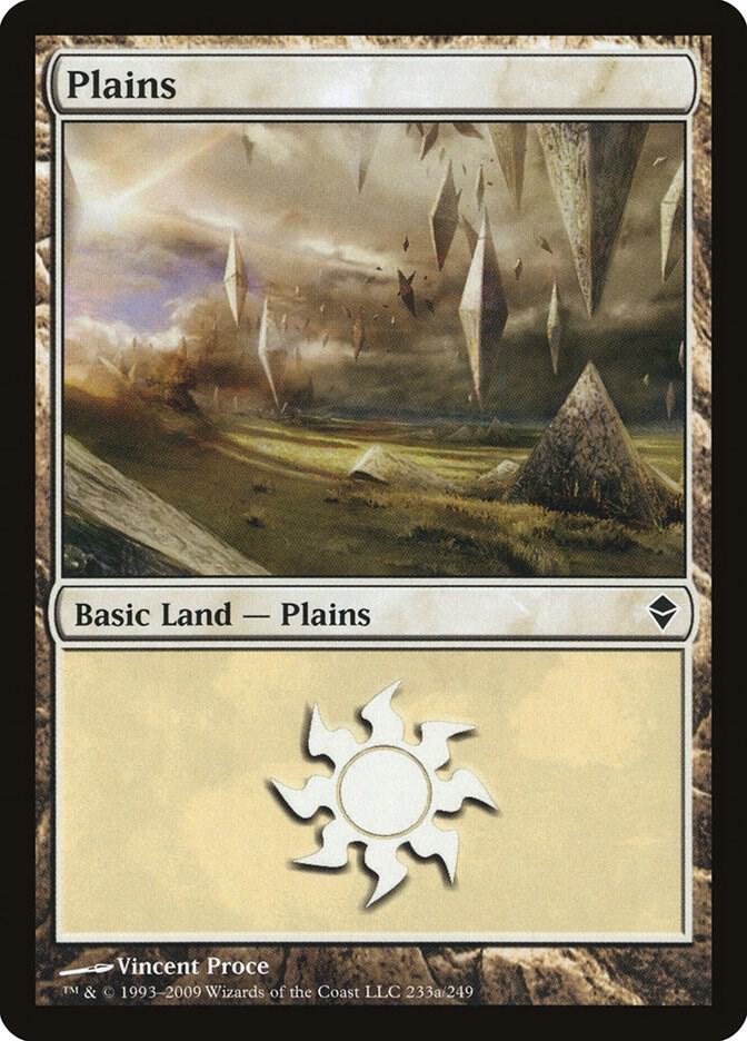 Plains (233a) [Zendikar] 233a