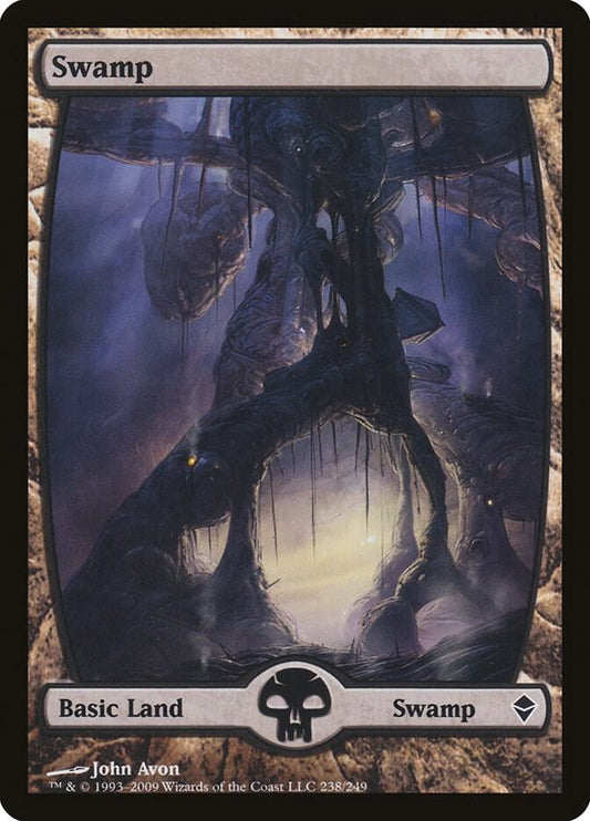 Swamp (238) - Full Art [Zendikar] 238