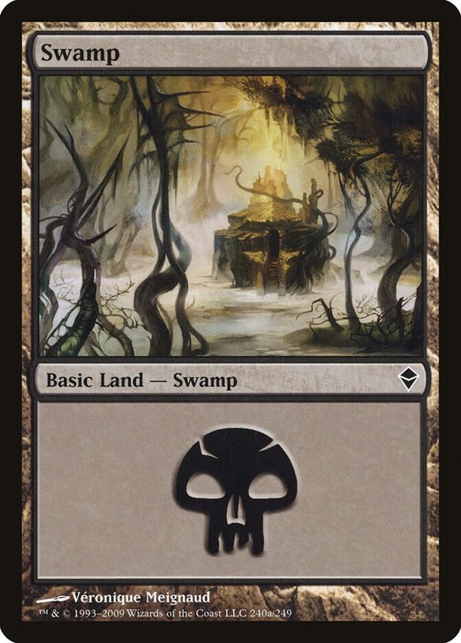 Swamp (240a) [Zendikar] 240a