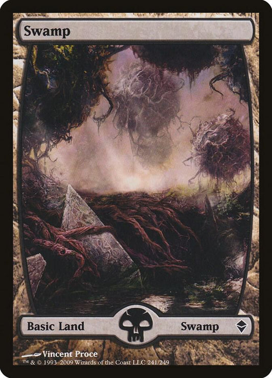 Swamp (241) - Full Art [Zendikar] 241