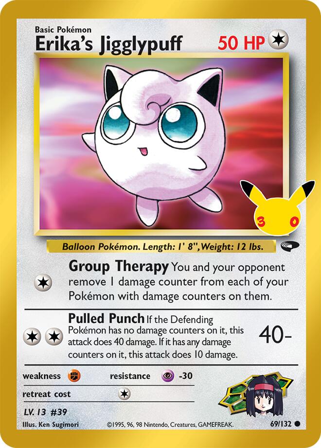 Erika's Jigglypuff [ME: 30th Celebration Classic Collection] 69/132