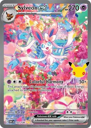 Sylveon ex - 153/128 [ME: 30th Celebration] 153/128