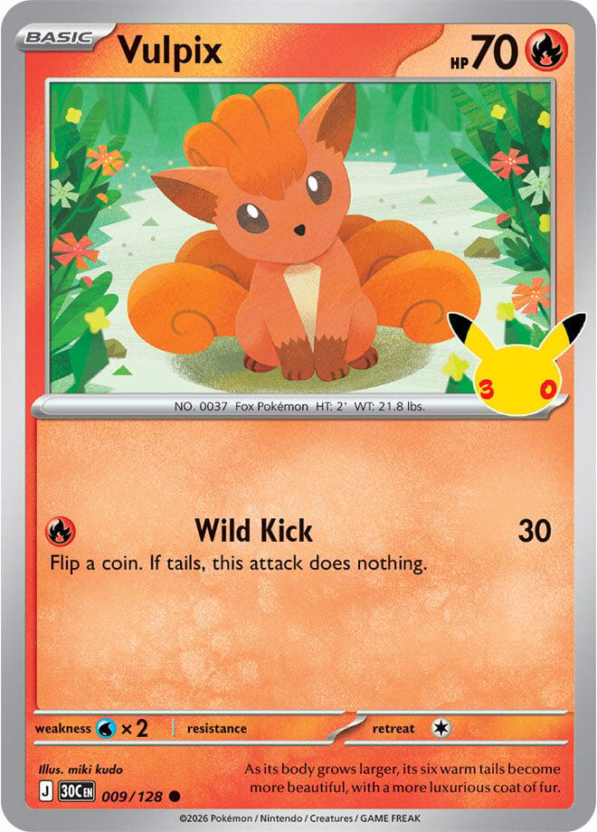 Vulpix [ME: 30th Celebration] 009/128