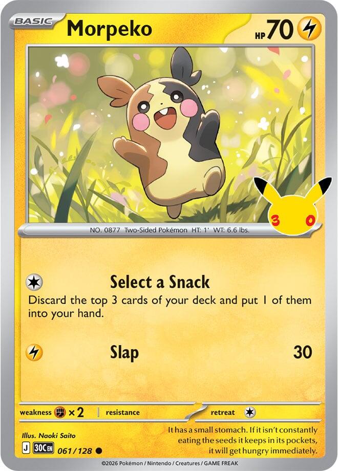 Morpeko - 061/128 [ME: 30th Celebration] 061/128