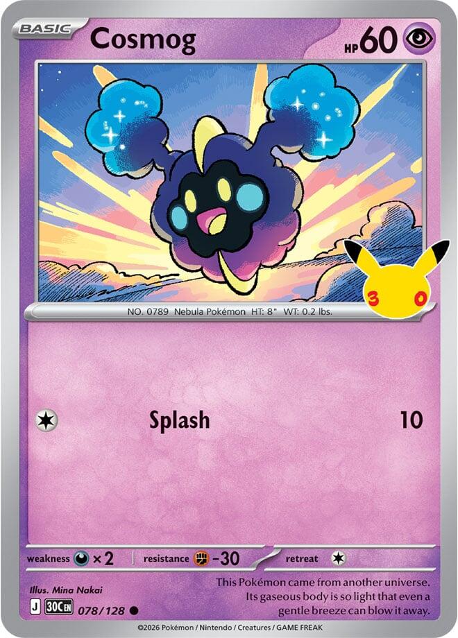 Cosmog [ME: 30th Celebration] 078/128