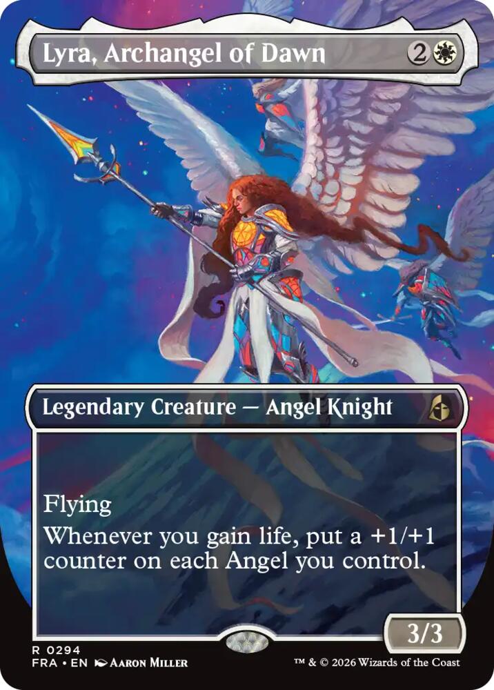 Lyra, Archangel of Dawn (Borderless) [Reality Fracture] 294