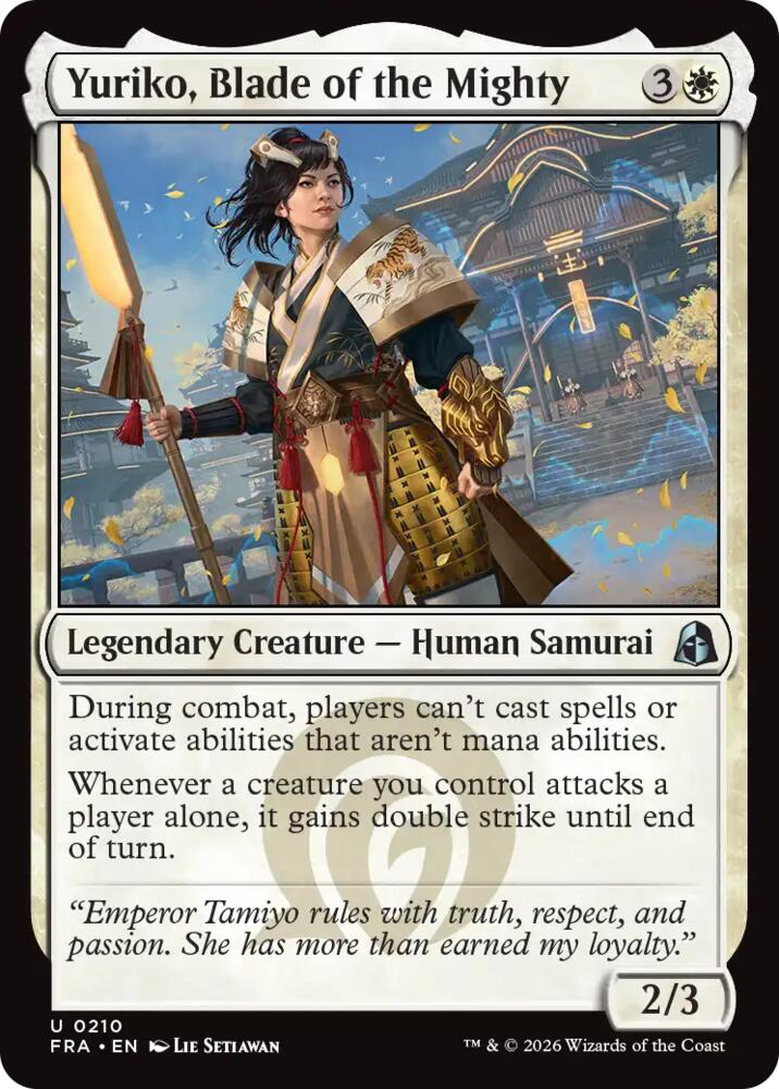 Yuriko, Blade of the Mighty [Reality Fracture] 210
