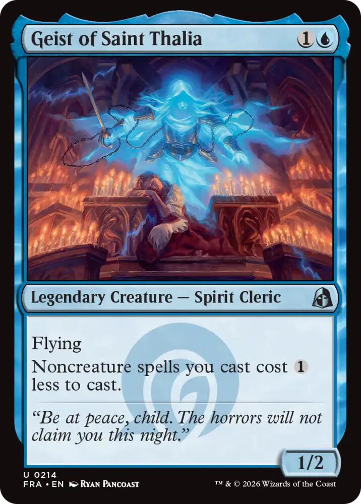 Geist of Saint Thalia [Reality Fracture] 214