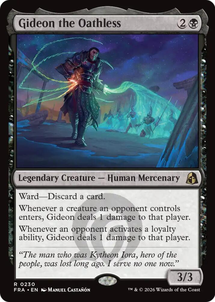 Gideon the Oathless [Reality Fracture] 230