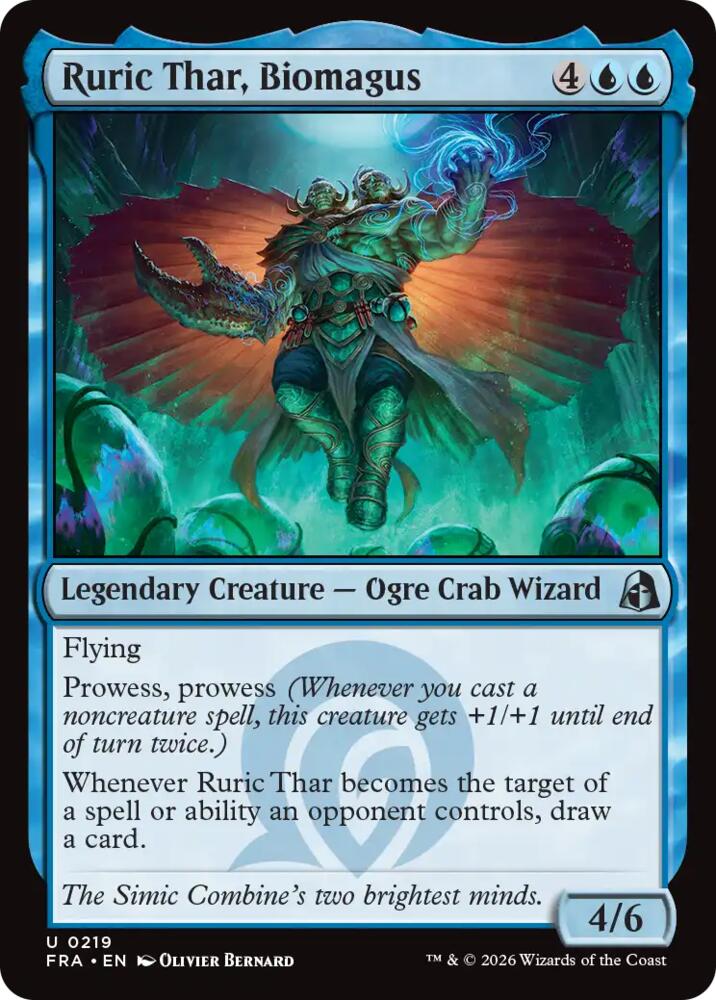 Ruric Thar, Biomagus [Reality Fracture] 219