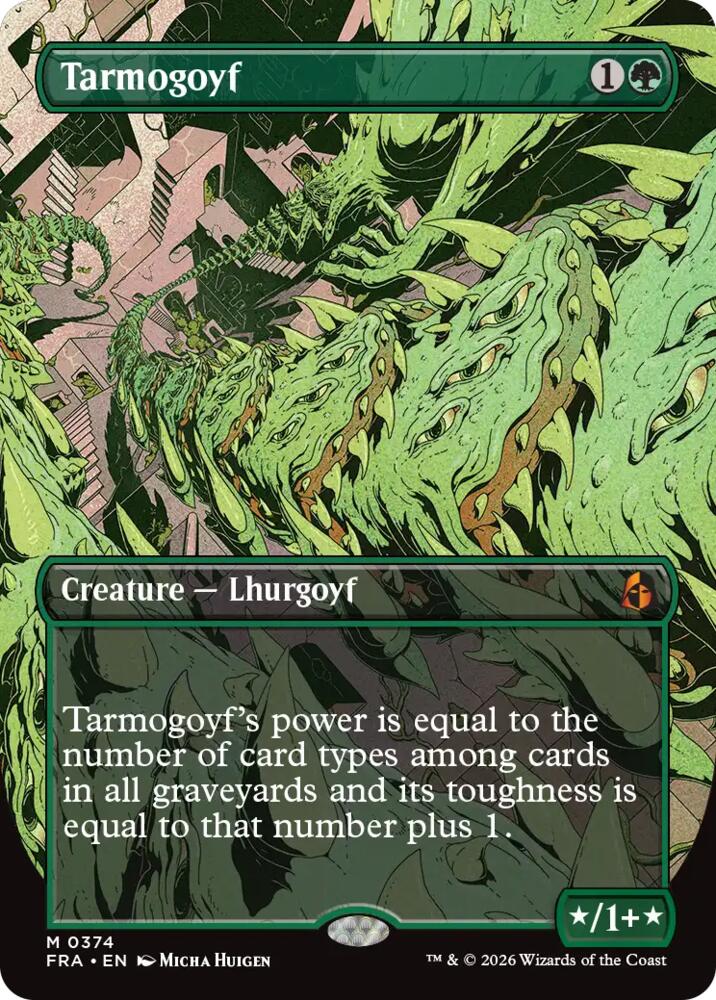 Tarmogoyf (Borderless) [Reality Fracture] 374