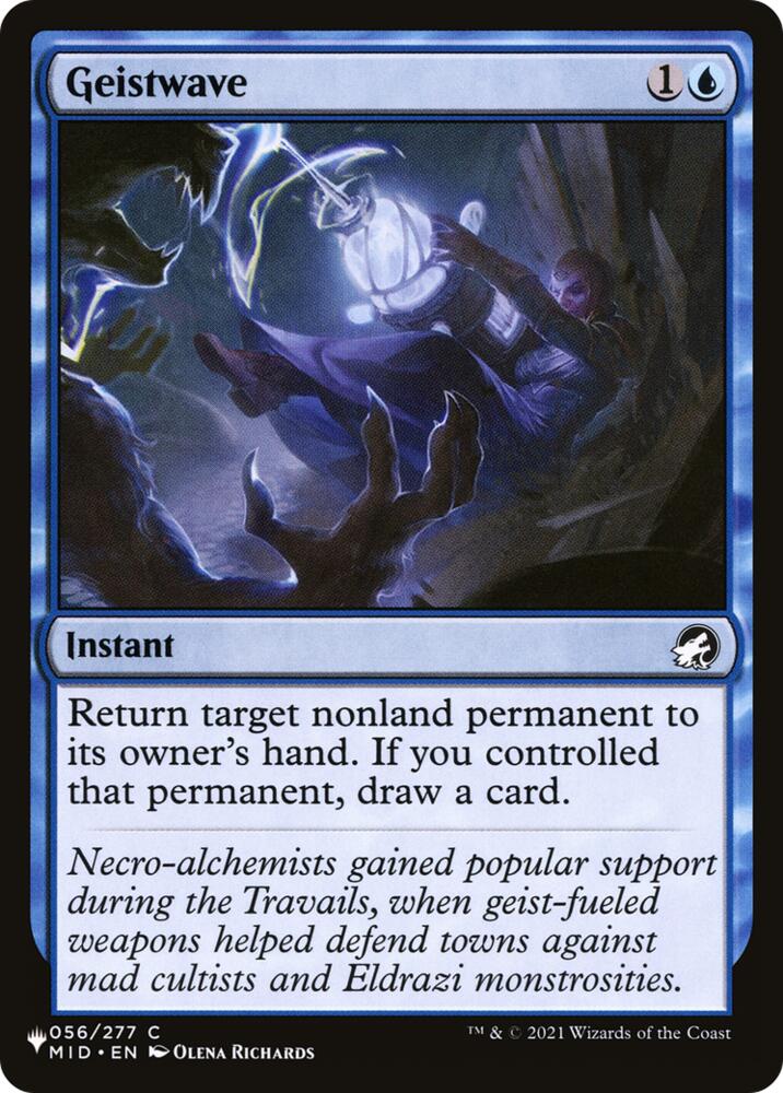 Geistwave [The List Reprints] 56