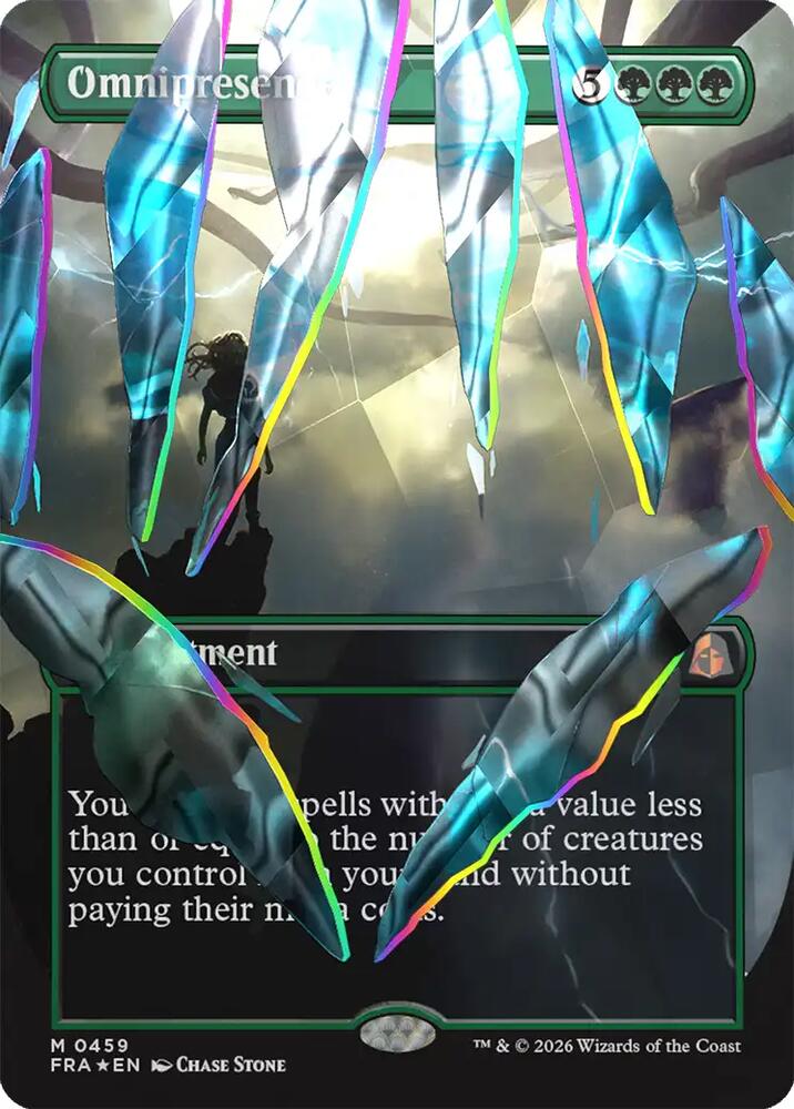 Omnipresence (Borderless) (Facet Foil) (0459) [Reality Fracture] 459
